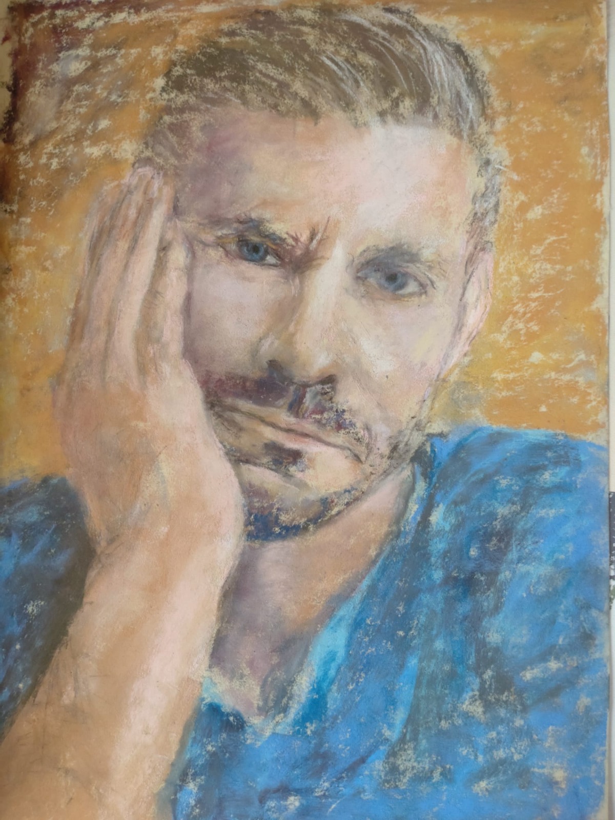 kuva taideteoksesta, jonka nimeltään Näyttelijän muotokuva